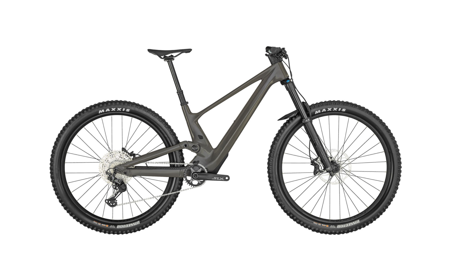 Scott Genius 920 Carbon Mountainbike mit Fox Performance 36 Gabel und Dämpfer und Shimano XT und SLX Komponenten