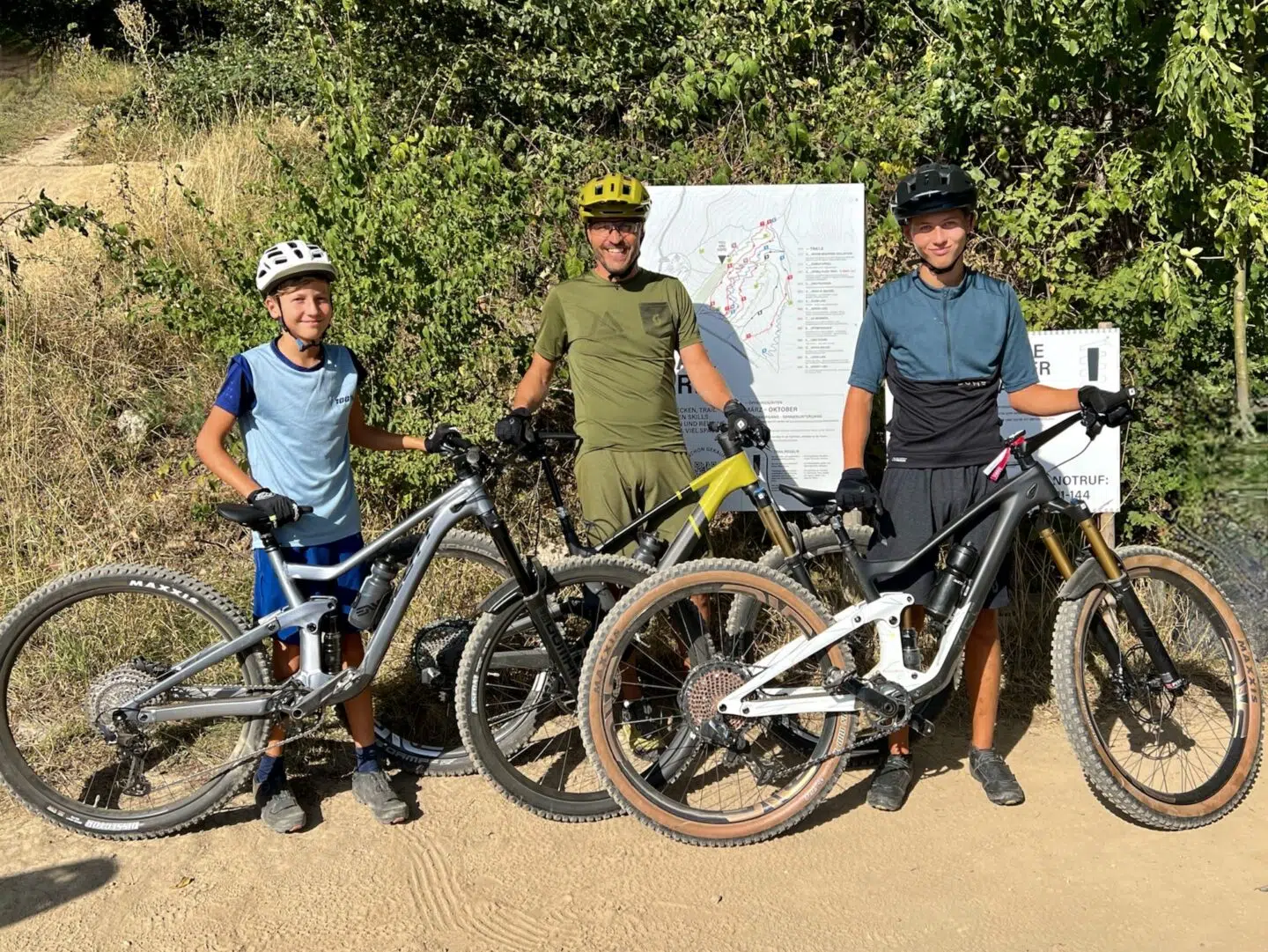 Biken mit den Söhnen ist das Beste überhaupt. Scott Ransom, Genius 900 ST Ultimate, Scott Ransom 900 Tuned HMX