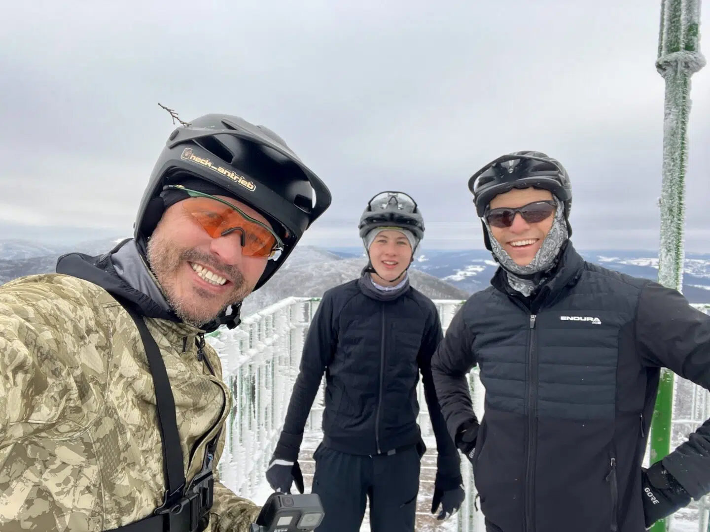 Natürlich fahren wir auch im Winter mit dem Bike was danke eBike auch kein Problem ist