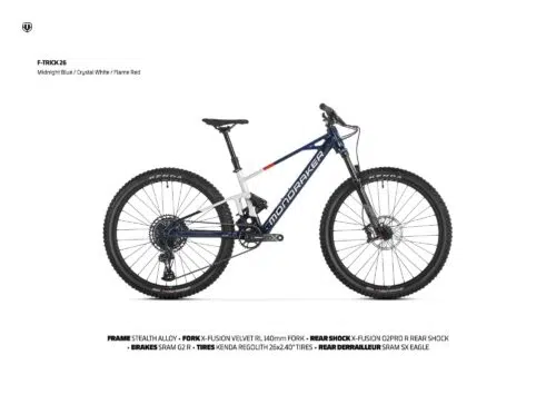 Mondraker f-Trick 26 Zoll Fully MTB Mountainbike mit x Fusion Fahrwerk