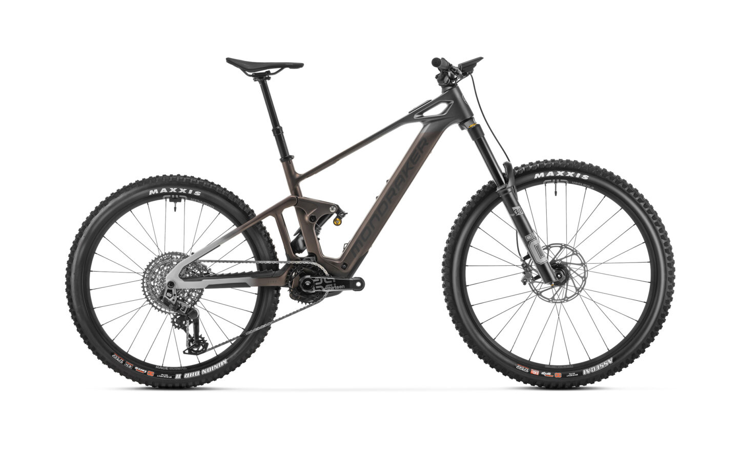 Mondraker Bzne RR Carbon mit Öhlins Fahrwerk und TQ HPR 50