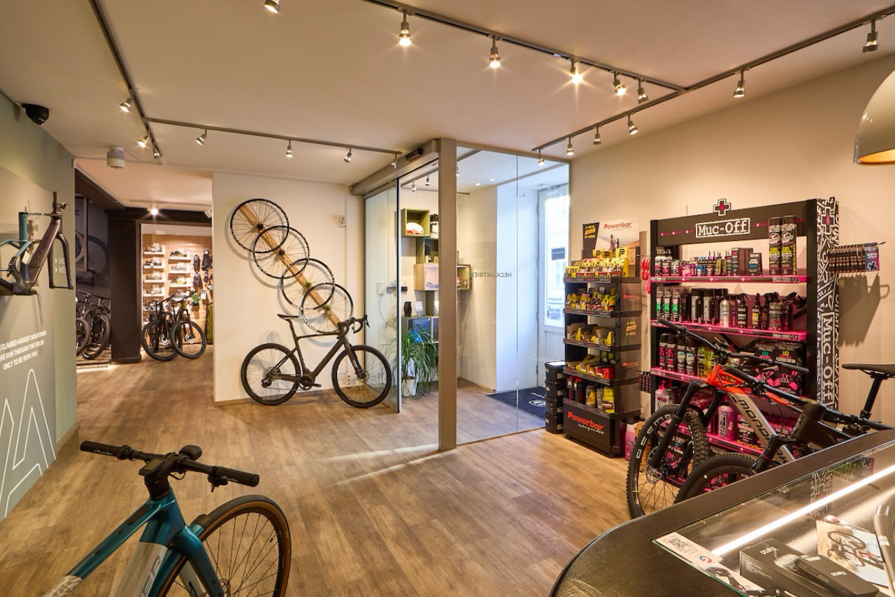 HeckAntreib Bikes + Service Mondraker Scott Nicolai Unno Enve Service für alle Bike Marken Fahrrad
