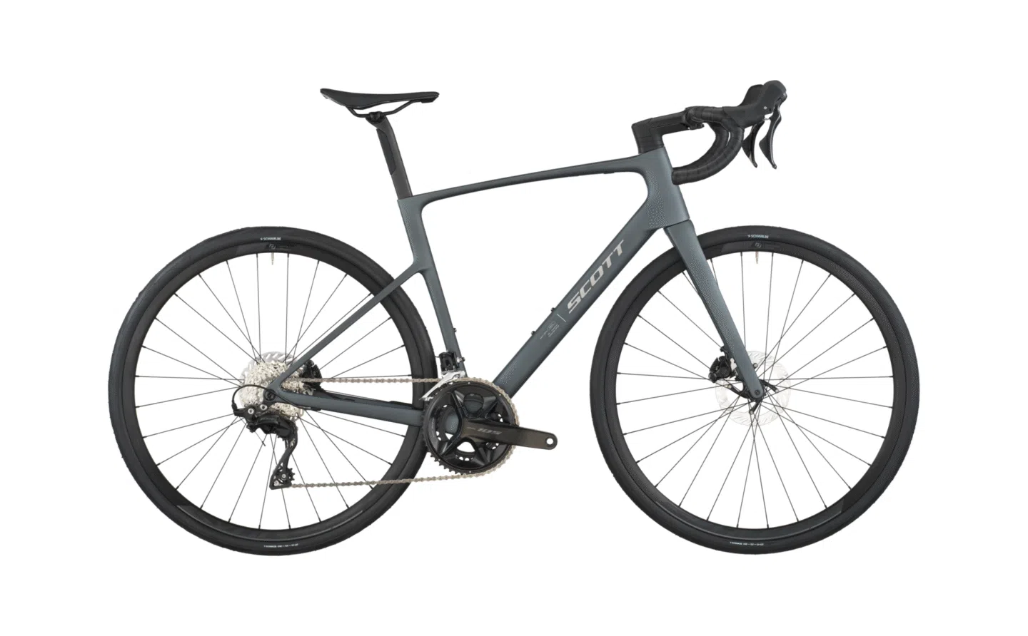 Scott Addict 50 Carbon Grey Shimano 105 12 Speed