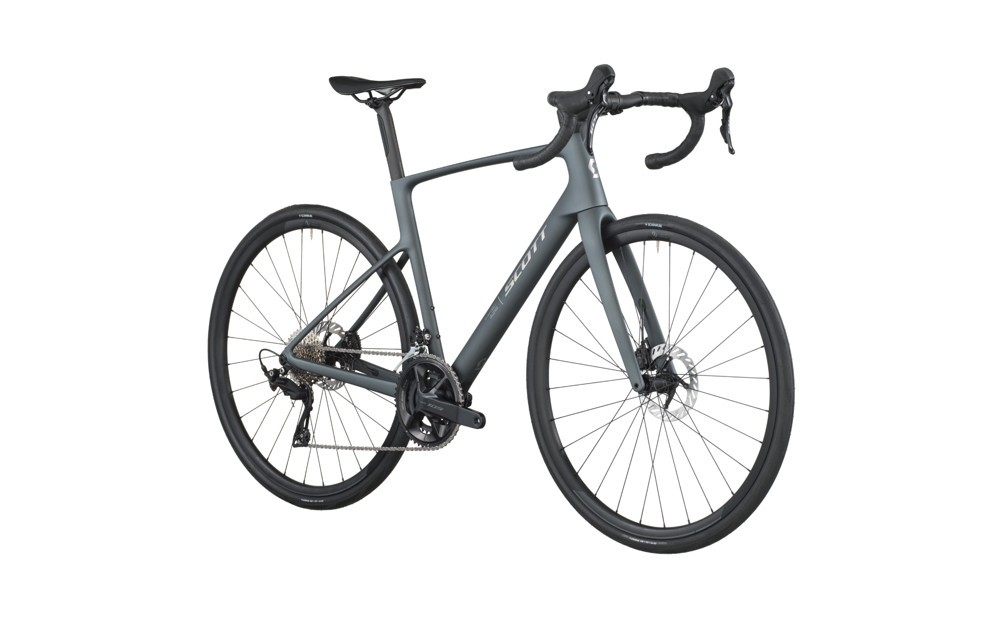 Scott Addict 50 Carbon Grey Shimano 105 12 Speed