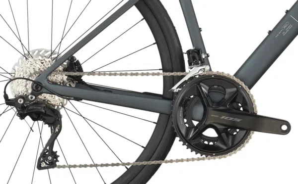 Scott Addict 50 Carbon Grey Shimano 105 12 Speed