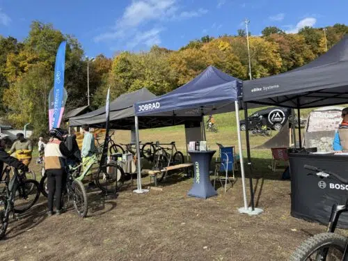 Yeti & Nicolai Testtag af der HWW Wien